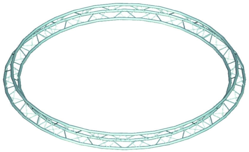 Alutruss TRILOCK 6082 Circle d=3m(inside) /\